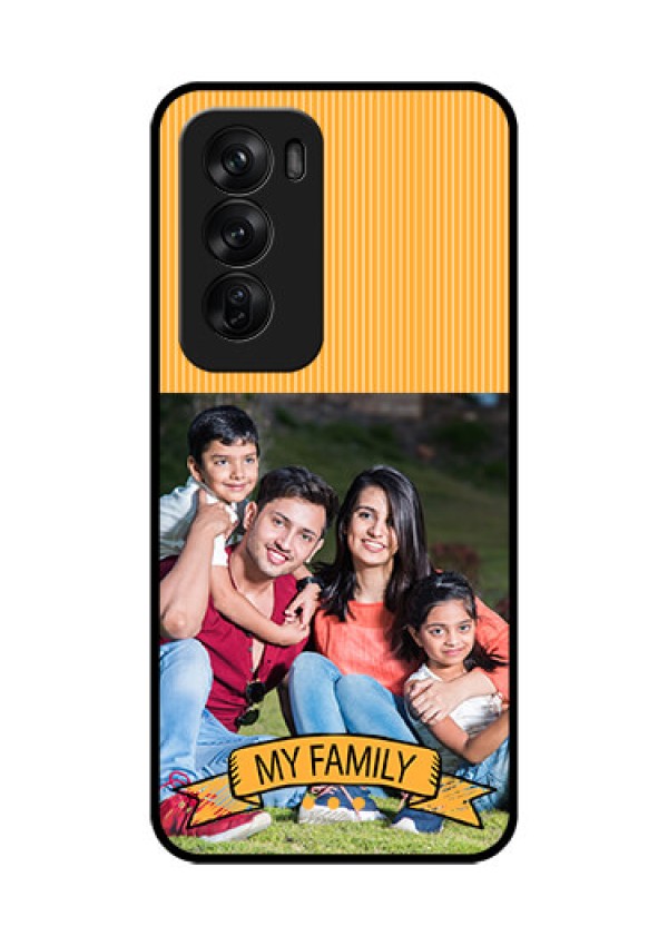 Oppo Reno 12 Pro 5G Custom Glass Phone CaseMy Family Design