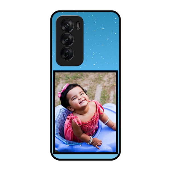 Oppo Reno 12 Pro 5G Custom Glass Phone CaseWave Pattern Colorful Design