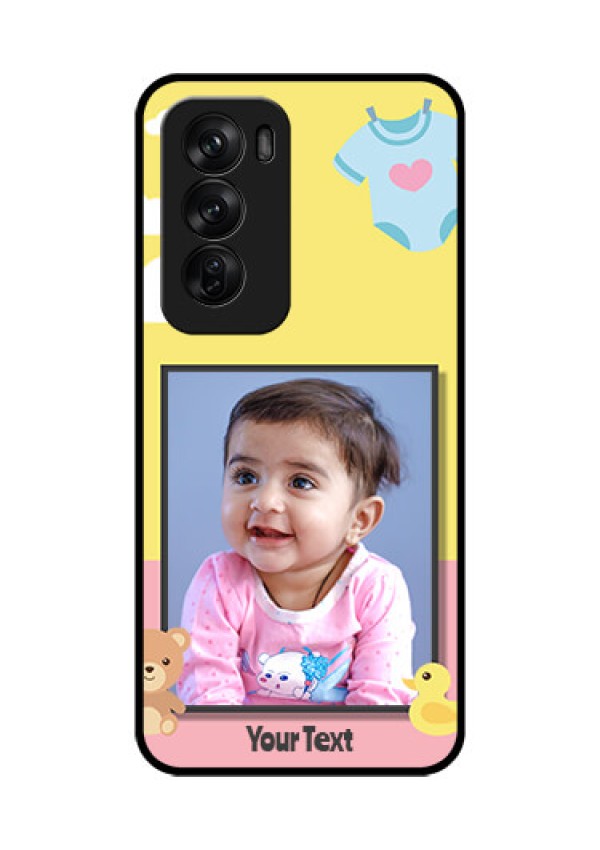 Oppo Reno 12 Pro 5G Custom Glass Phone CaseKids 2 Color Design