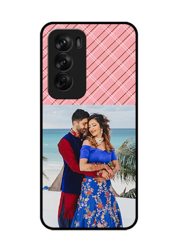 Oppo Reno 12 Pro 5G Custom Glass Phone CaseTogether Forever Design