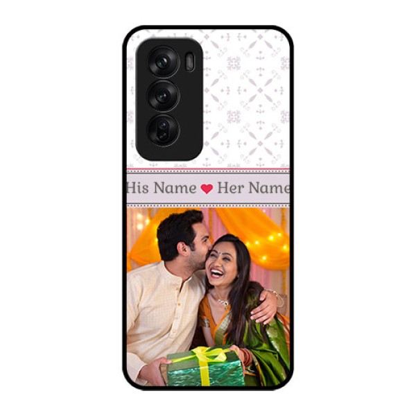 Oppo Reno 12 Pro 5G Custom Glass Phone CaseWith Photo And Ethnic Design