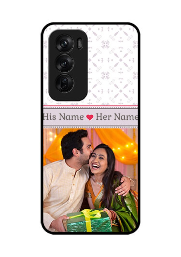 Oppo Reno 12 Pro 5G Custom Glass Phone CaseWith Photo And Ethnic Design
