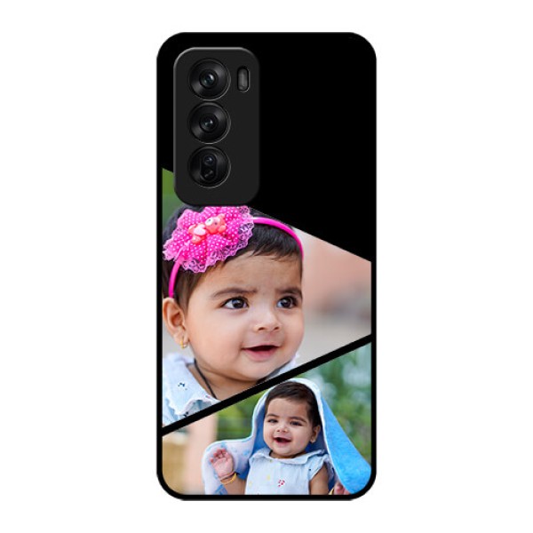 Oppo Reno 12 Pro 5G Custom Glass Phone CaseSemi Cut Design