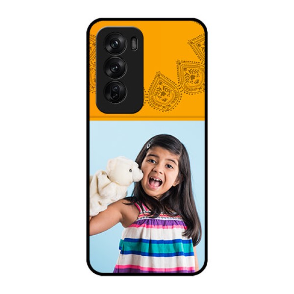 Oppo Reno 12 Pro 5G Custom Glass Phone CasePhoto Wedding Design