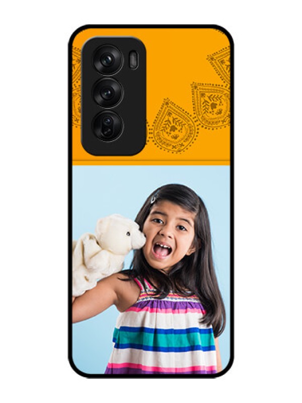 Custom Oppo Reno 12 Pro 5G Custom Glass Phone CasePhoto Wedding Design