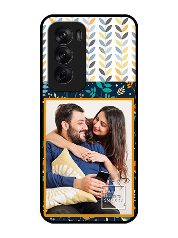 Custom Oppo Reno 12 Pro 5G Custom Glass Phone CasePattern Design