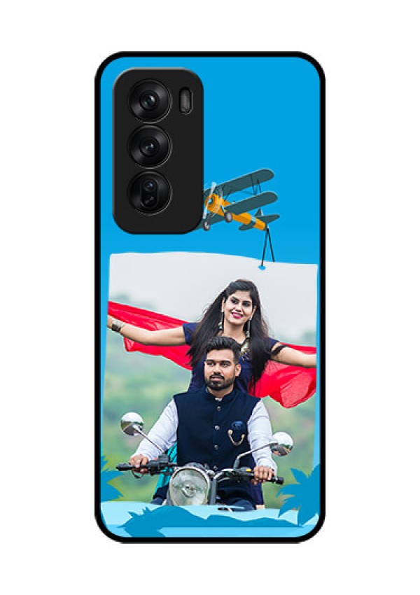 Oppo Reno 12 Pro 5G Custom Glass Phone CaseTraveller Design