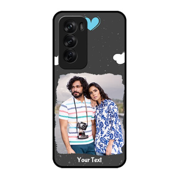 Oppo Reno 12 Pro 5G Custom Glass Phone CaseSplashes With Love Doodles Design Oppo Reno 12 Pro 5G Custom Glass Phone CaseSplashes With Love Doodles Design