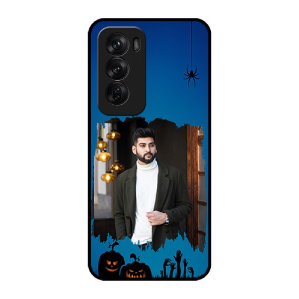 Oppo Reno 12 Pro 5G Custom Glass Phone CaseWith Pro Halloween Design