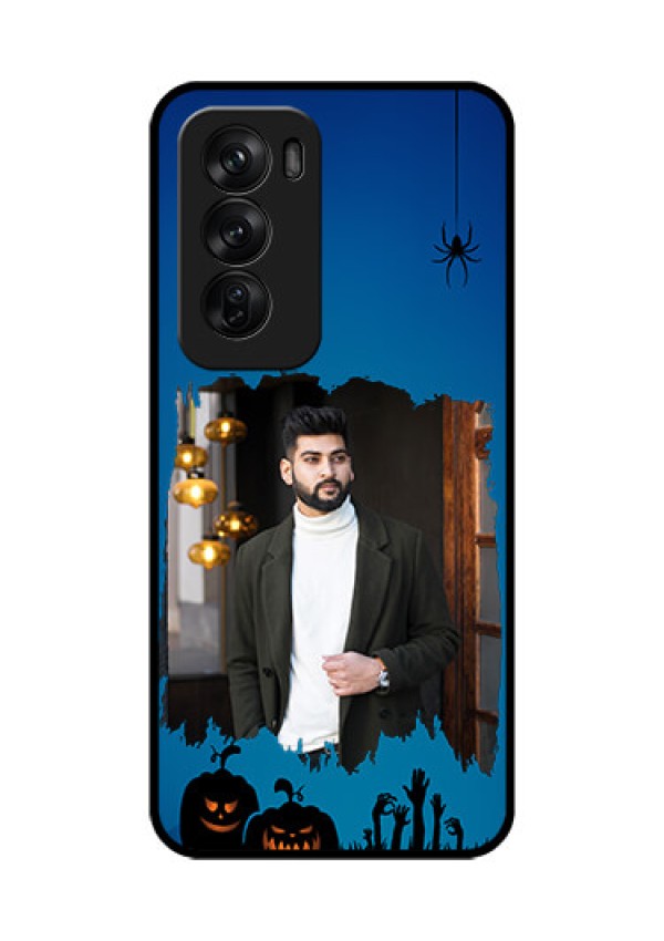 Oppo Reno 12 Pro 5G Custom Glass Phone CaseWith Pro Halloween Design
