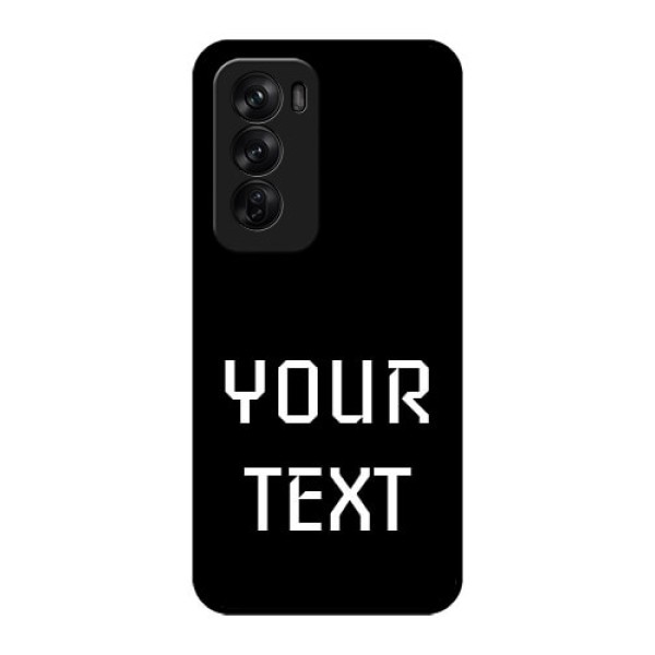 Oppo Reno 12 Pro 5G Custom Glass Phone CaseYour Name Design