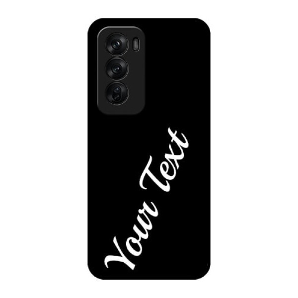 Oppo Reno 12 Pro 5G Custom Glass Phone CaseWith Your Name Design