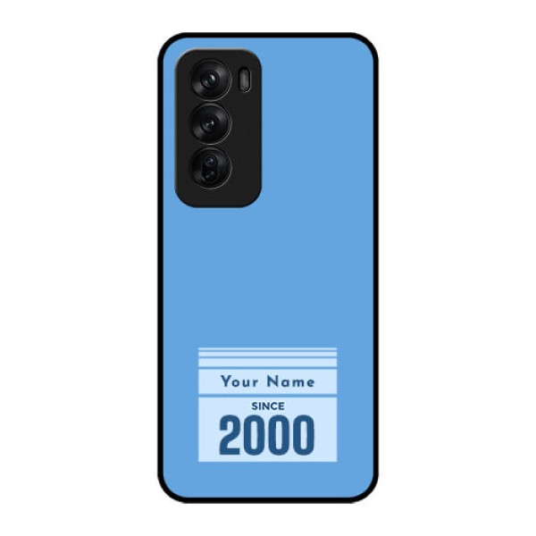 Oppo Reno 12 Pro 5G Custom Glass Phone CaseCustom Year Of Birth Design Oppo Reno 12 Pro 5G Custom Glass Phone CaseCustom Year Of Birth Design
