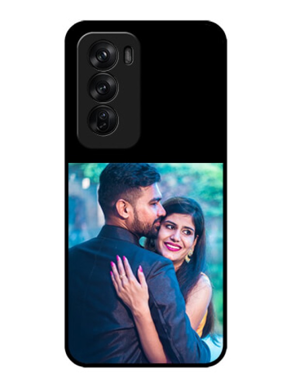 Custom Oppo Reno 12 Pro 5G Custom Glass Phone Case - Upload Full Picture With Custom Color Design