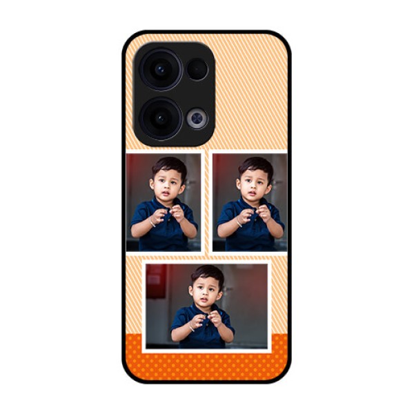 Reno 13 5G Custom Glass Phone Case - Bulk Photos Upload Design Reno 13 5G Custom Glass Phone Case - Bulk Photos Upload Design