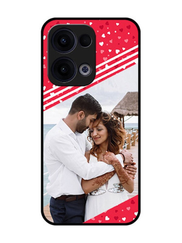 Custom Reno 13 5G Custom Glass Phone Case - Valentines Gift Design