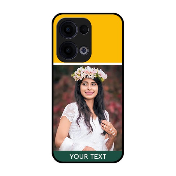 Reno 13 5G Custom Glass Phone Case - Love You Design