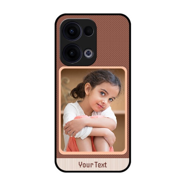 Reno 13 5G Custom Glass Phone Case - Simple Pic Upload Design Reno 13 5G Custom Glass Phone Case - Simple Pic Upload Design