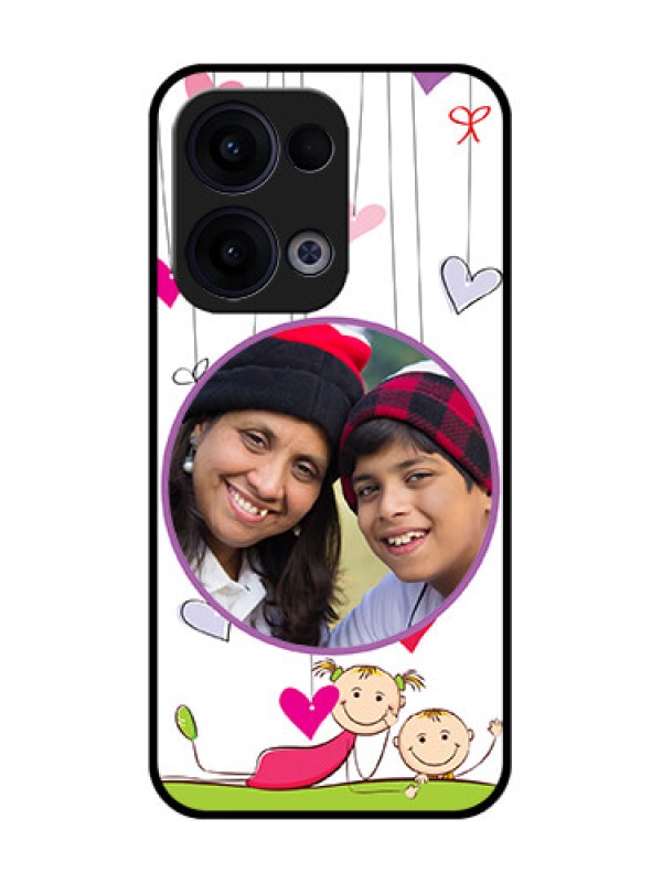 Custom Reno 13 5G Custom Glass Phone Case - Cute Kids Phone Case Design
