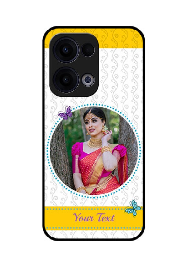 Reno 13 5G Custom Glass Phone Case - Girls Premium Case Design