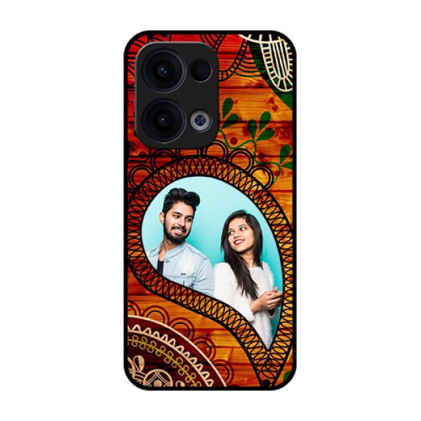 Reno 13 5G Custom Glass Phone Case - Abstract Colorful Design Reno 13 5G Custom Glass Phone Case - Abstract Colorful Design