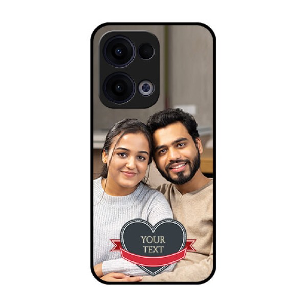 Reno 13 5G Custom Glass Phone Case - Just Married Couple Design Reno 13 5G Custom Glass Phone Case - Just Married Couple Design