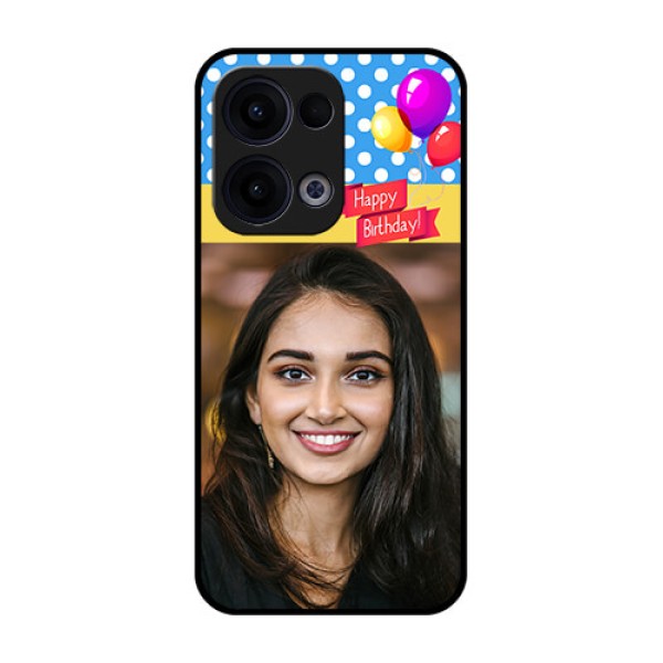 Reno 13 5G Custom Glass Phone Case - Happy Birthday Design Reno 13 5G Custom Glass Phone Case - Happy Birthday Design