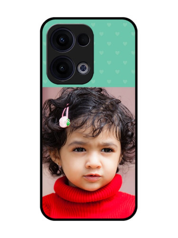 Custom Reno 13 5G Custom Glass Phone Case - Lovers Picture Design