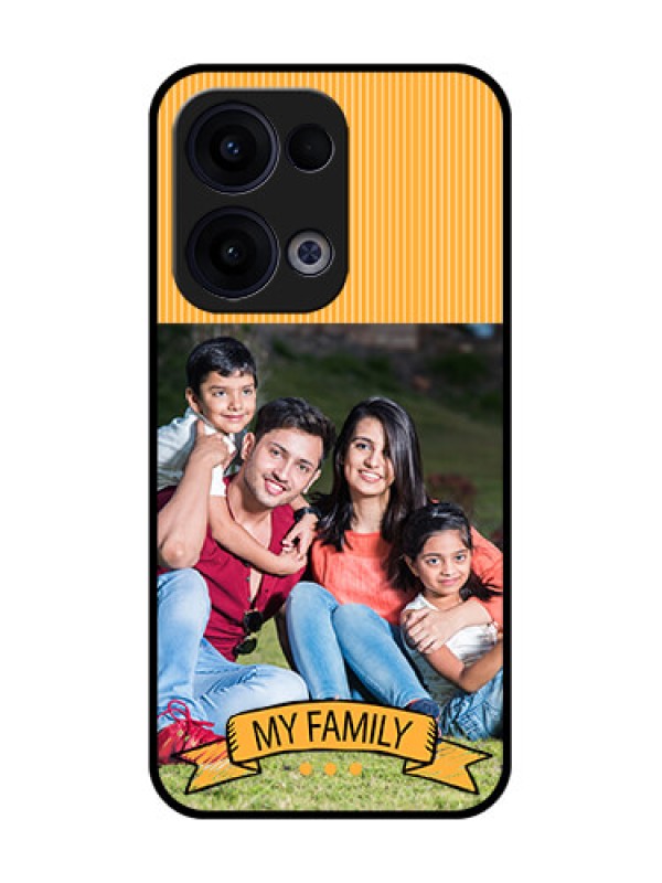 Custom Reno 13 5G Custom Glass Phone Case - My Family Design