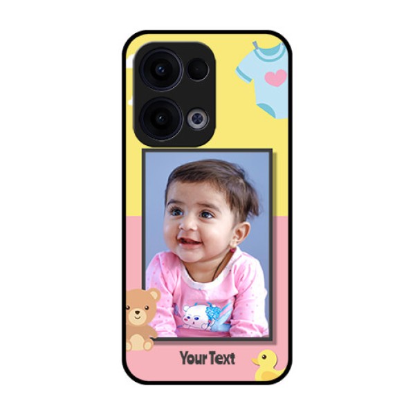Reno 13 5G Custom Glass Phone Case - Kids 2 Color Design