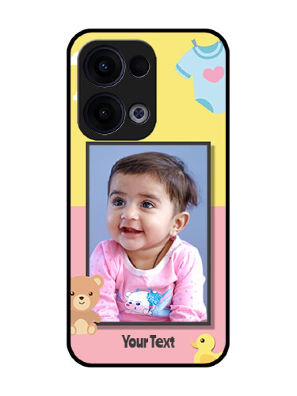 Custom Reno 13 5G Custom Glass Phone Case - Kids 2 Color Design