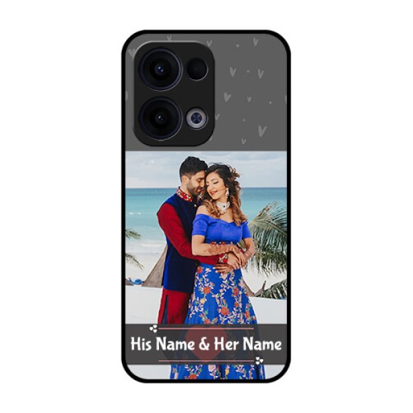Reno 13 5G Custom Glass Phone Case - Buy Love Design With Photo Online Reno 13 5G Custom Glass Phone Case - Buy Love Design With Photo Online