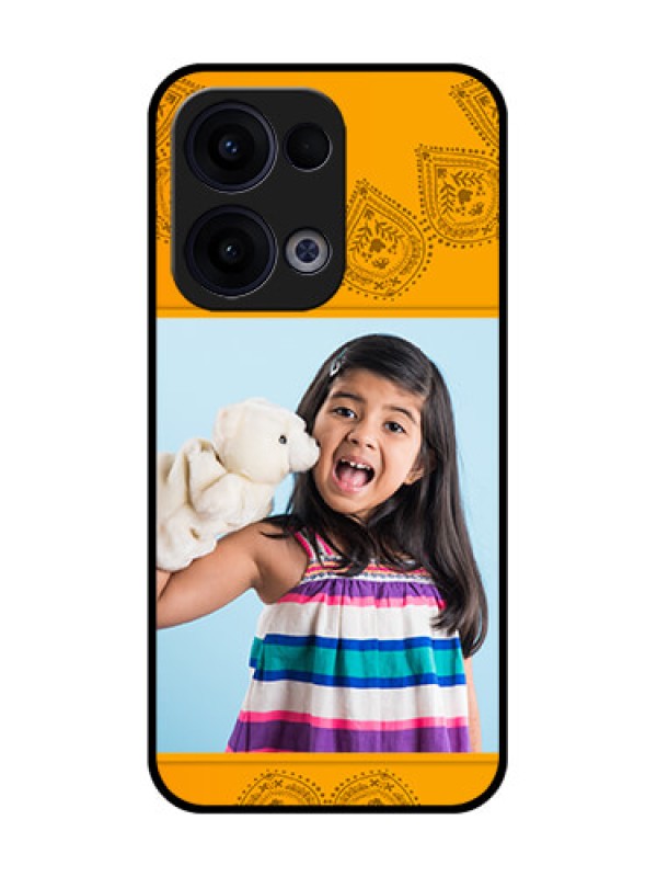 Custom Reno 13 5G Custom Glass Phone Case - Photo Wedding Design