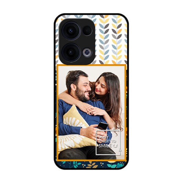 Reno 13 5G Custom Glass Phone Case - Pattern Design