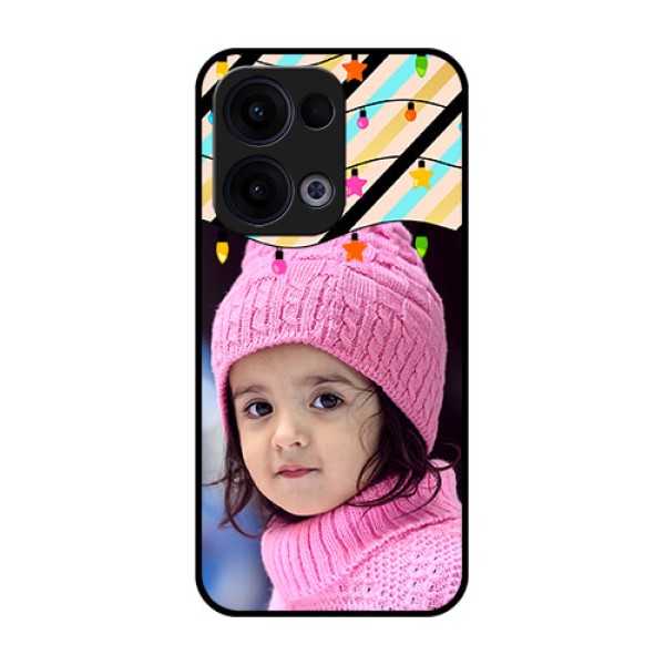 Reno 13 5G Custom Glass Phone Case - Lights Hanging Design