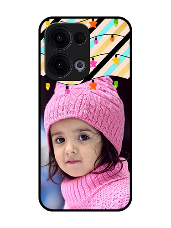 Custom Reno 13 5G Custom Glass Phone Case - Lights Hanging Design