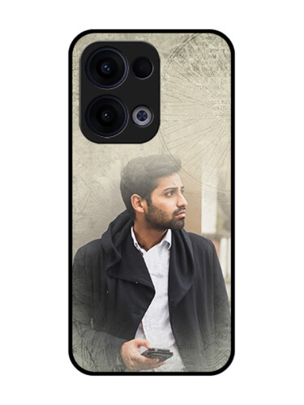 Custom Reno 13 5G Custom Glass Phone Case - With Vintage Design