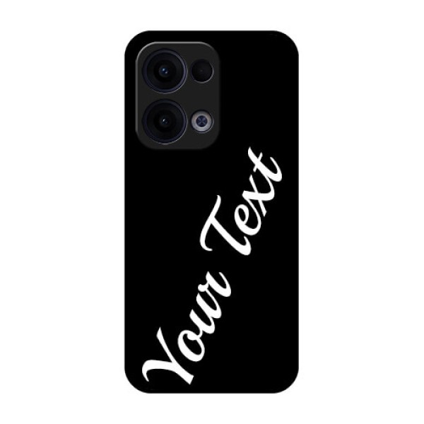 Reno 13 5G Custom Glass Phone Case - With Your Name Design