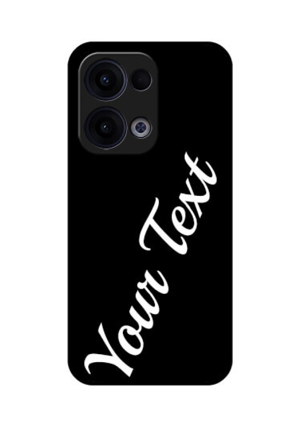 Reno 13 5G Custom Glass Phone Case - With Your Name Design