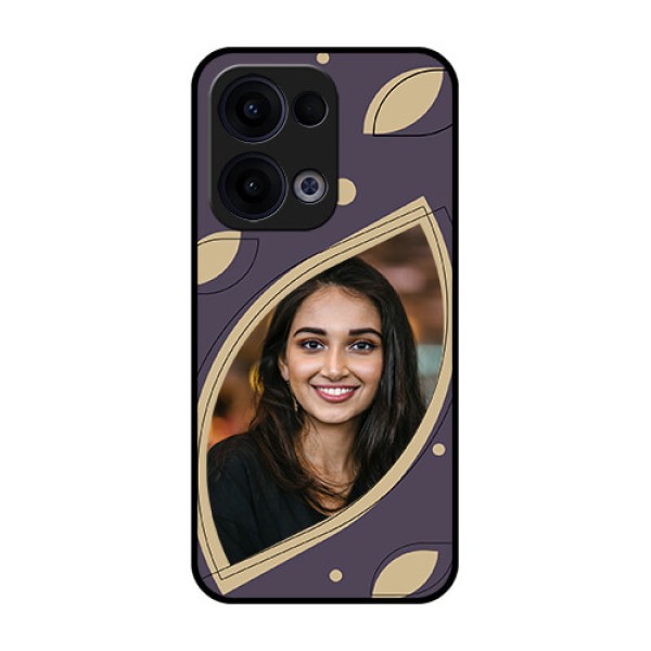 Reno 13 5G Custom Glass Phone Case - Falling Leaf Design
