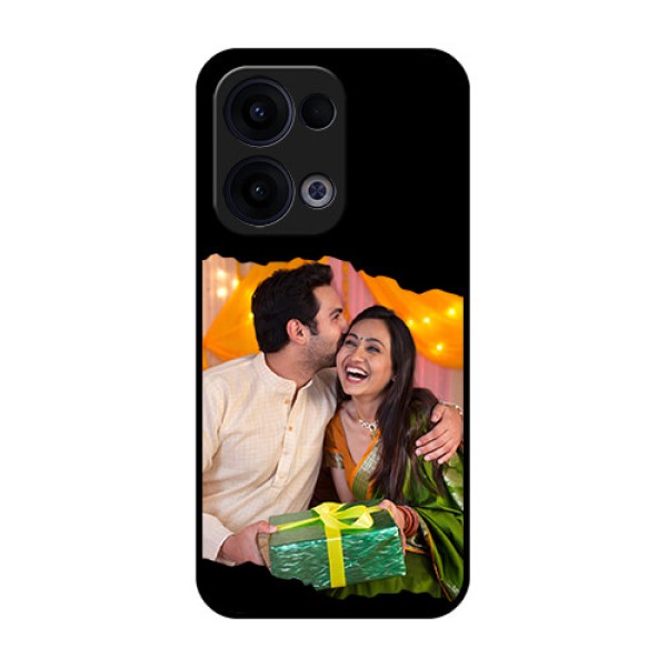 Reno 13 5G Custom Glass Phone Case - Tear - Off Design