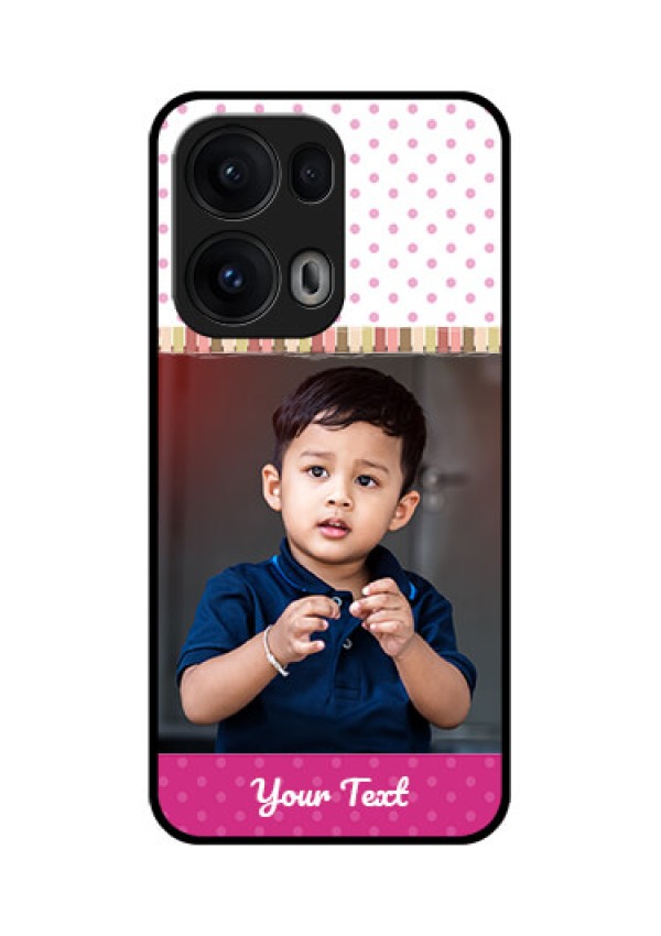 Reno 13 Pro 5G Custom Glass Phone CaseCute Girls Cover Design