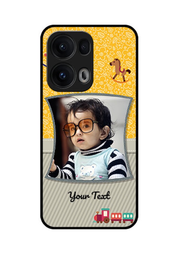 Reno 13 Pro 5G Custom Glass Phone CaseBaby Picture Upload Design
