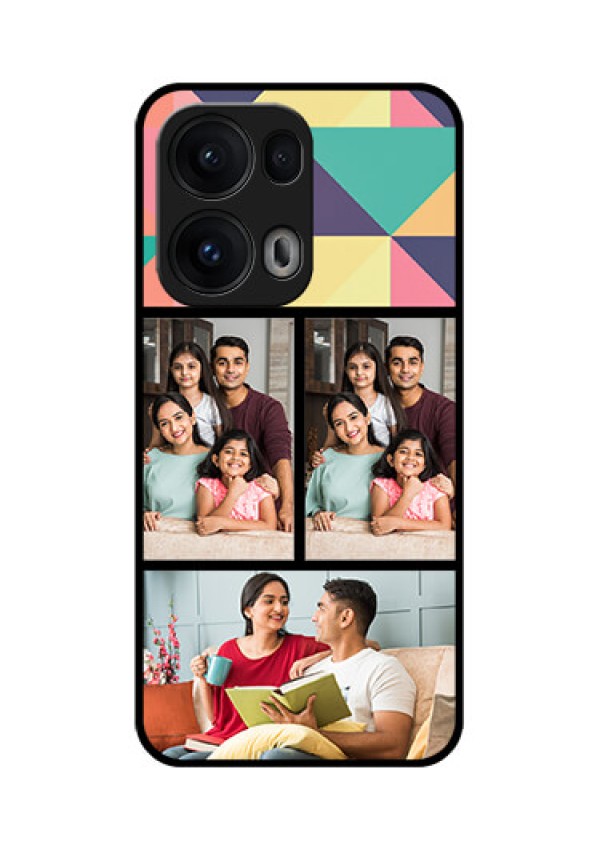 Reno 13 Pro 5G Custom Glass Phone CaseBulk Pic Upload Design