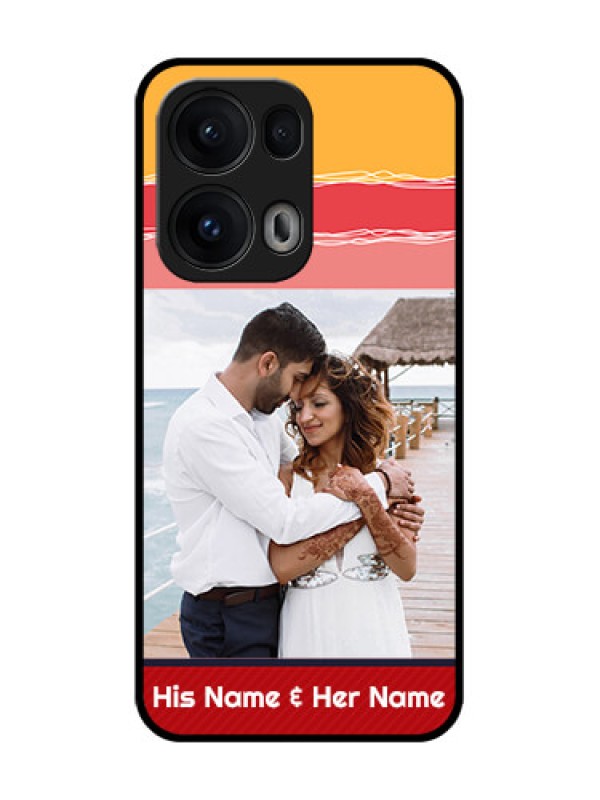 Custom Reno 13 Pro 5G Custom Glass Phone CaseColorful Case Design