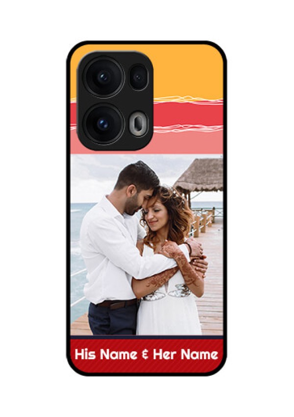 Reno 13 Pro 5G Custom Glass Phone CaseColorful Case Design