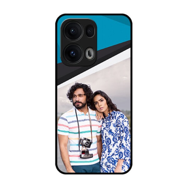 Reno 13 Pro 5G Custom Glass Phone CaseSimple Pattern Photo Upload Design Reno 13 Pro 5G Custom Glass Phone CaseSimple Pattern Photo Upload Design