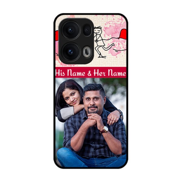 Reno 13 Pro 5G Custom Glass Phone CaseYou And Me Case Design Reno 13 Pro 5G Custom Glass Phone CaseYou And Me Case Design