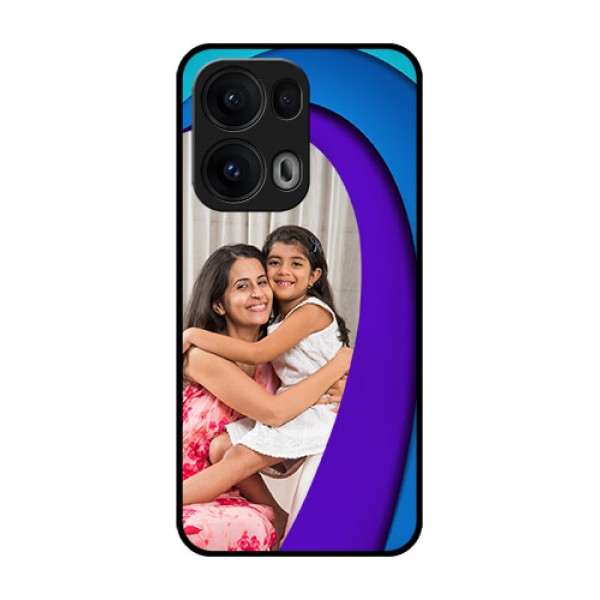 Reno 13 Pro 5G Custom Glass Phone CaseSimple Pattern Design