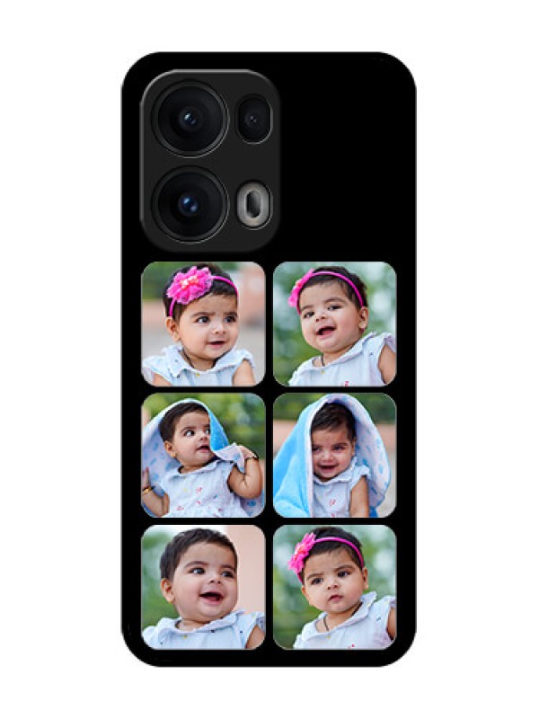 Custom Reno 13 Pro 5G Custom Glass Phone CaseMultiple Pictures Design